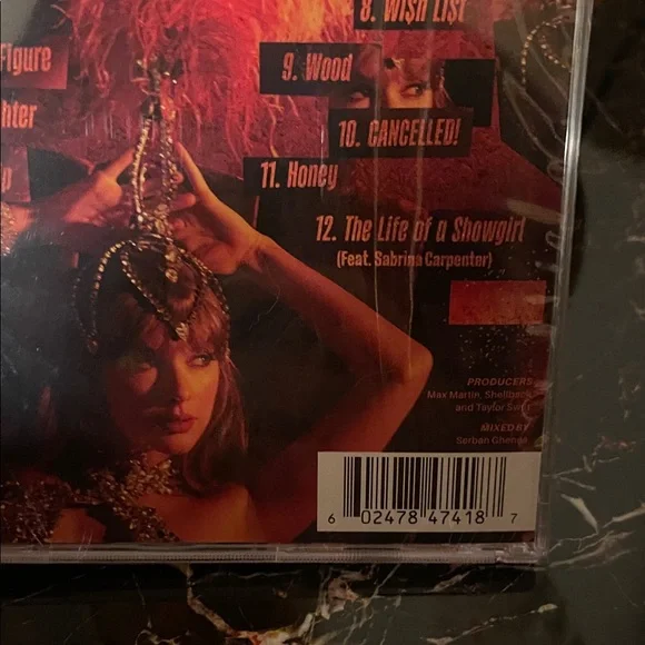 The Life of a Showgirl CD with Signed Photo Insert (NWT) - Picture 3 of 5